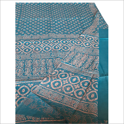 मल्टीकलर स्काई ढाकाई साड़ी