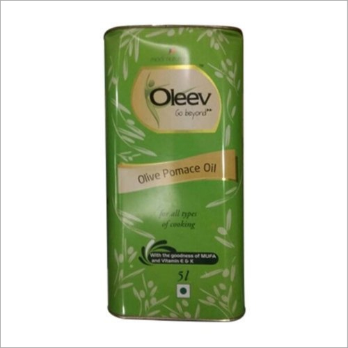 Printed Stainless Steel Oil Can - Rectangular Shape, 150g Capacity, Weight 115g