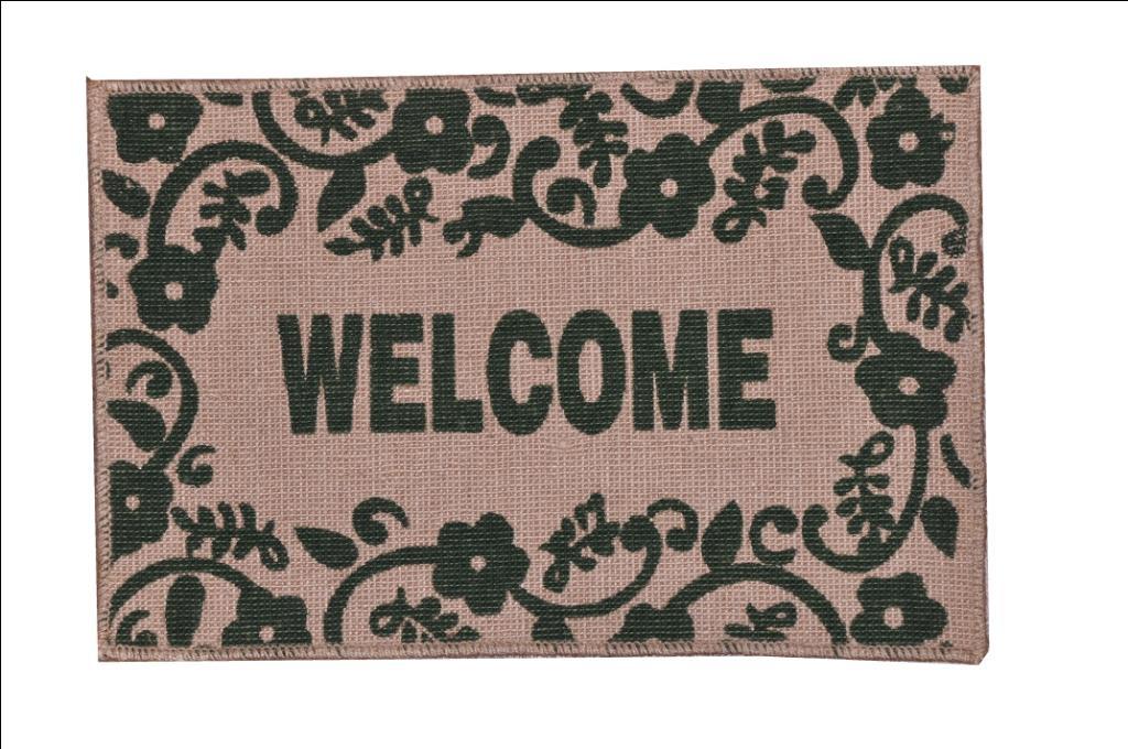 Jute Print Dm 101 A Door Mat Application: Hotel