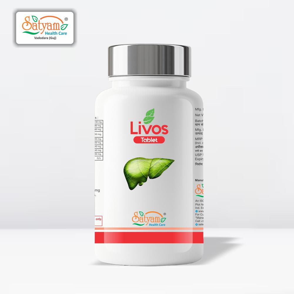 Herbal Liver Supplement Livos Tablets - Age Group: For Adults