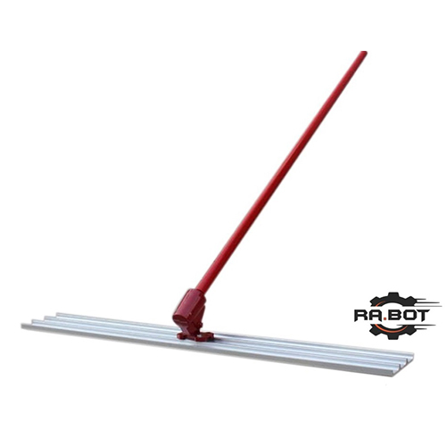 Fbf 33 Bull Float - 1.2 Mtr Magnesium Blade, 1.8 Mtr Handle Length - Durable, Triple Handle Design For Concrete Finishing