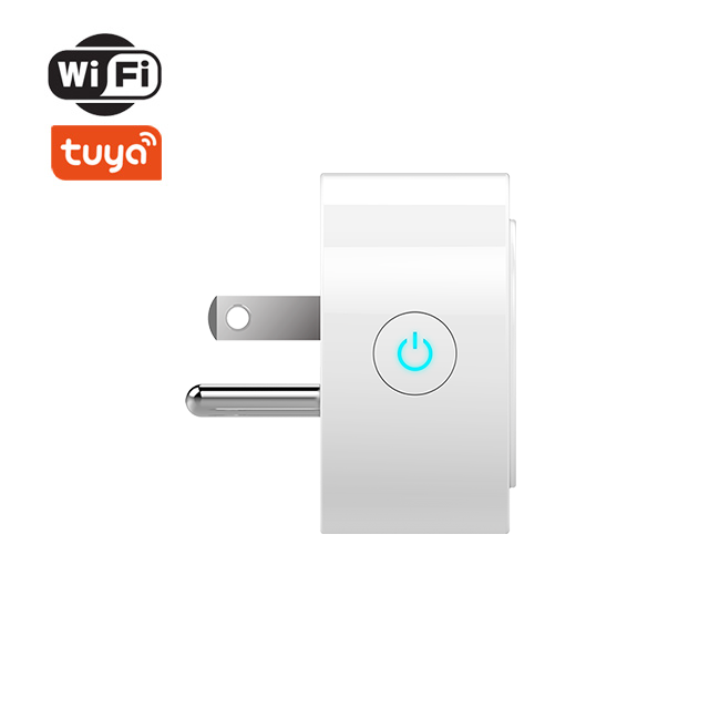 10a Smart Wifi Switch Plug - Fireproof Abs, 50mm X 50mm X 47mm, White/black | App Remote Control, Insulation Resistance, Max Current 10a/16a, Ip20 Protection Level