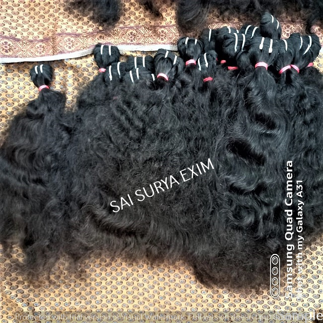 100% Unprocessed Deep Wavy Virgin Human Hair Extensions Application: Profesional