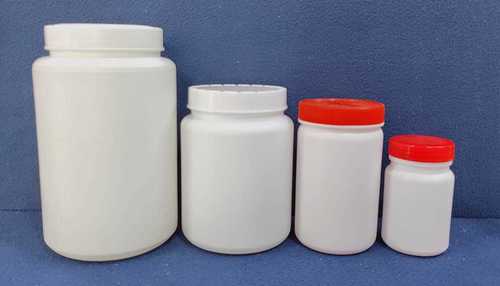 White 500Gm Hdpe Container