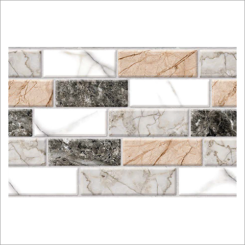 मल्टी कलर 250X375 मिमी ग्लॉसी फ़िनिश डिजिटल वॉल टाइल्स