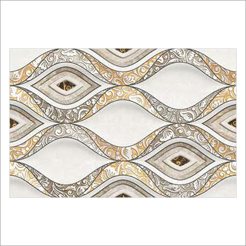 मल्टी कलर 250X375 मिमी ग्लॉसी फ़िनिश डिजिटल वॉल टाइल