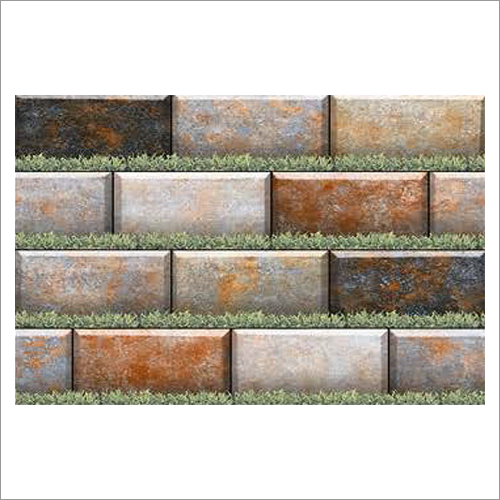 मल्टी कलर 250X375 मिमी मैट फ़िनिश डिजिटल वॉल टाइल्स