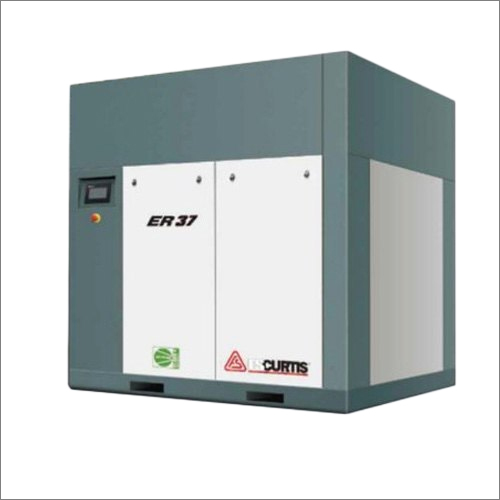 Screw Air Compressor - 20 HP, 0-20 cfm Maximum Flow Rate, 10 Bar Discharge Pressure | Industrial Use, Metal Build, New Condition, Mute Operation