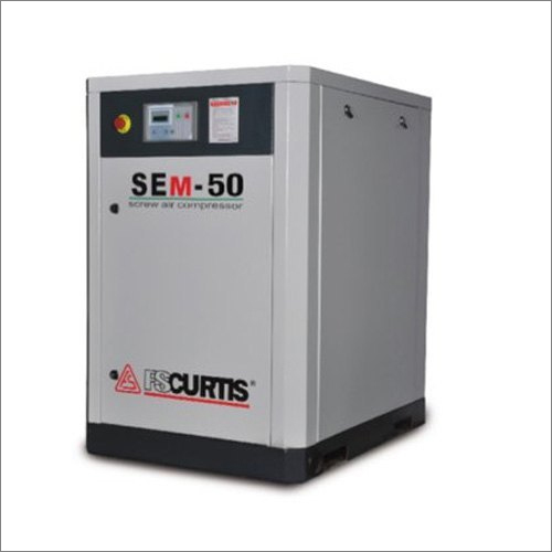 Screw Air Compressor - 50 HP, 920 kg Metal Construction | 7 Bar Flow Rate, Automatic Operation, + / - 75 dBA Sound Level