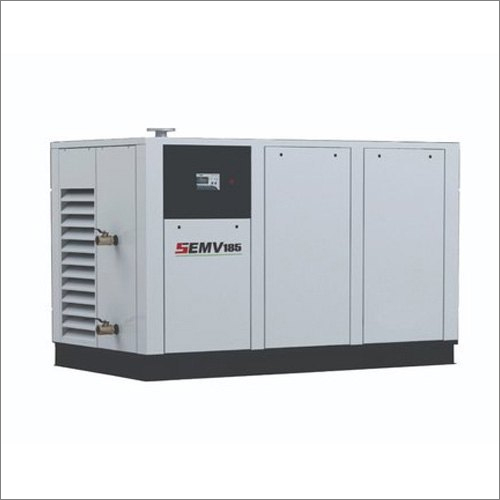 Oil Injected Screw Air Compressor - 125-270 HP, 21-50 CFM Flow Rate | New Metal, Air Cooled, Automatic Operation