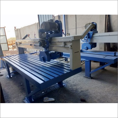 Blue Automatic Granite Edge Cutting Machine