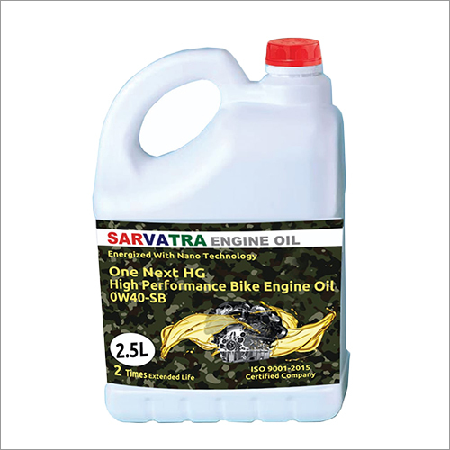 2.5 Ltr High Performance Bike Engine Oil Application: Industrial