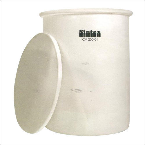 White Chemicals Dosing Tank