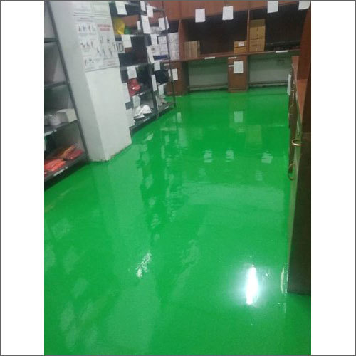 Epoxy Floor Coating - 1-3 Mm Thickness, Blue Finish | Epoxy Resin Material, Roller Or Spray Application, 5-10 Year Warranty, 24-48 Hour Curing Time