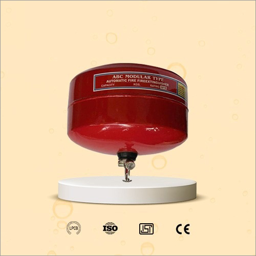 लाल स्वचालित मॉड्यूलर अग्निशामक