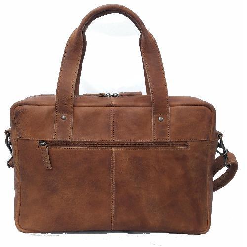 Leather Cognac Laptop Bag Nt - 890 Usage: Daily Office Use