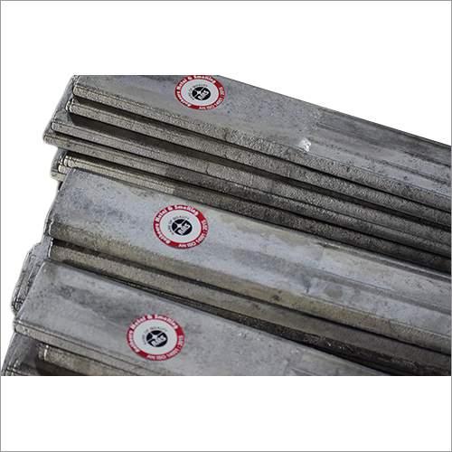 Flat Lead Tin Anode - Lead 93% & Tin 7% , Silver Color, High Tensile Strength For Electroplating