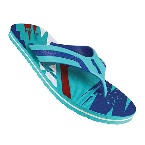 Rubber Men Multicolor Hawai Chappal