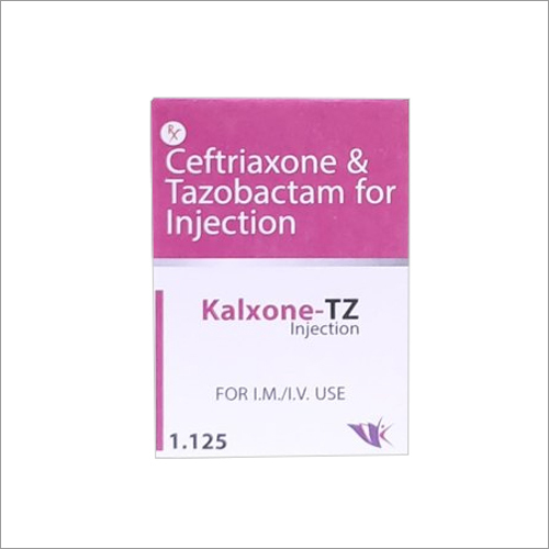 Ceftriaxone और इंजेक्शन के लिए Tazobactam