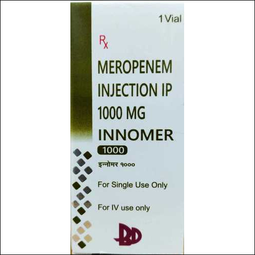 Liquid Meropenem Injection Ip 1000 Mg