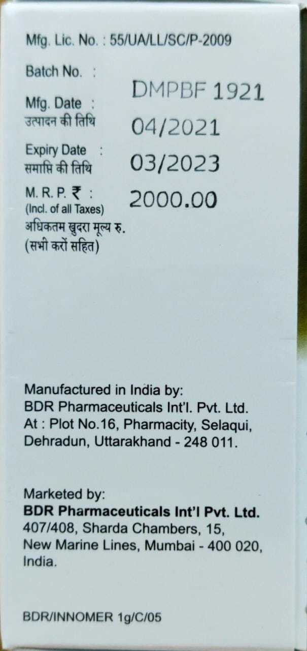 Liquid Meropenem Injection Ip 1000 Mg