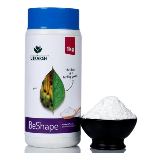 Utkarsh Beshape (Disodium Octaborate Tetrahydrate Boron 20%) Water Soluble Application: Agriculture