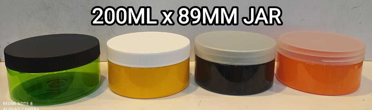 200ml X 89mm Jar