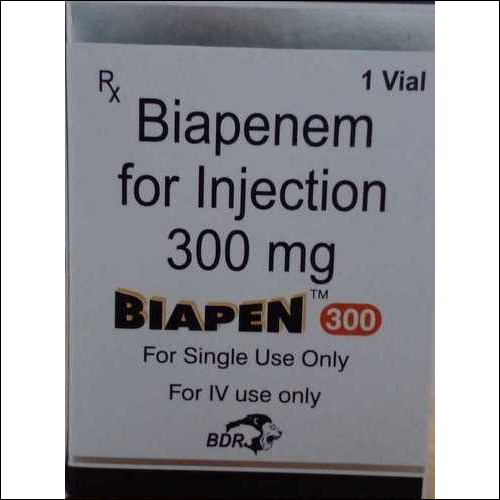 Liquid 300 Mg Biapenem For Injection