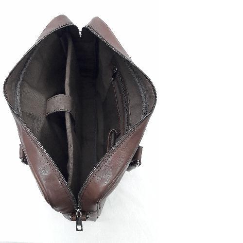Black Leather Choco Satchel Nt - 924
