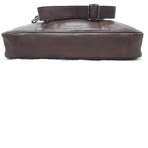Black Leather Choco Satchel Nt - 924