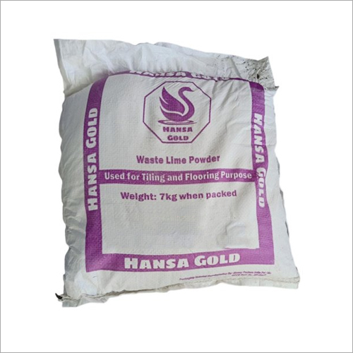 7kg Waste Lime Powder - Ca(OH)2 , Powdered Lime Material for Tiling & Flooring Applications | 7kg Bag by Hansa Gold