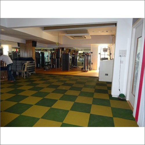 जिम रबराइज्ड फ्लोरिंग