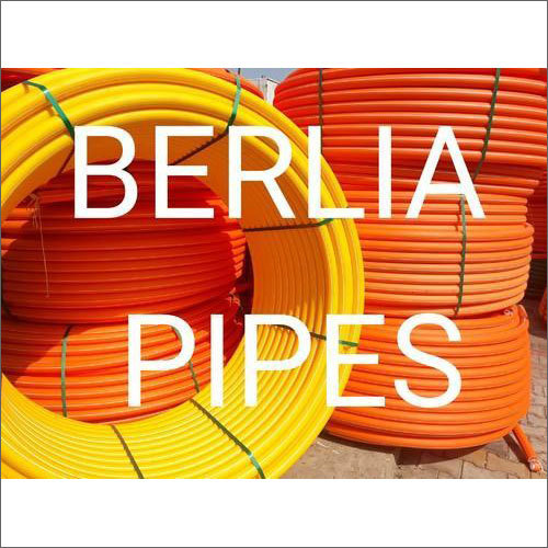 नारंगी और पीले रंग के पीएलबी डक्ट पाइप