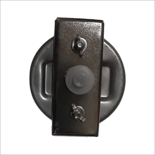 Silver Utility Pressure Gauge Back Connection