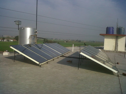 FPC SOLAR WATER HEATER - Aluminum & Glass, Variable Dimensions, 15-20% Efficiency | Eco-Friendly, Energy Saving, Commercial Water Heating