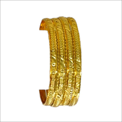 फैशन 6690-Gw-06 गोल्ड प्लेटेड सीएनसी चूड़ियाँ