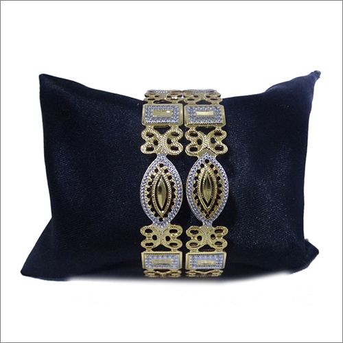 Ladies Velvet Designer Bangles Set - Velvet Material, Elegant Design, Smooth Edges | Ideal For Weddings, Engagements, Parties, Anniversaries