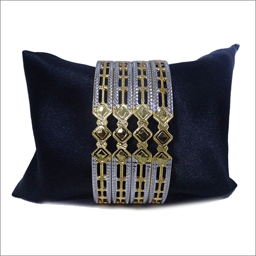 Ladies Velvet Designer Bangles Set - Velvet Material, Elegant Design, Smooth Edges | Ideal For Weddings, Engagements, Parties, Anniversaries