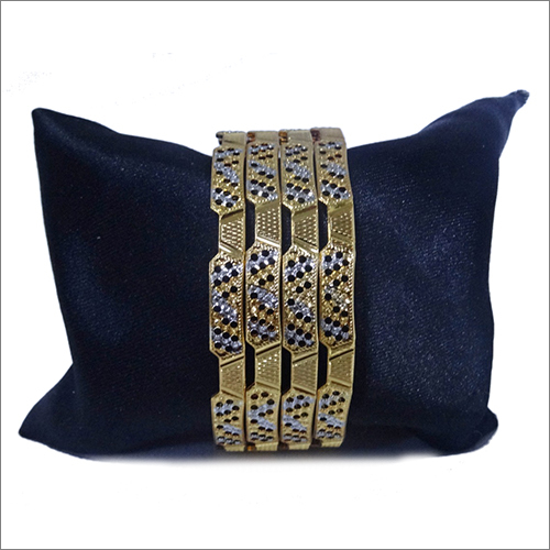Ladies Velvet Designer Bangles Set - Velvet Material, Elegant Design, Smooth Edges | Ideal For Weddings, Engagements, Parties, Anniversaries