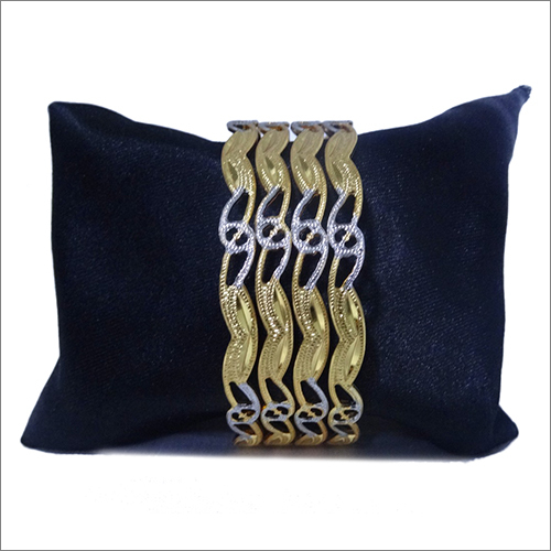 Ladies Velvet Designer Bangles Set - Velvet Material, Elegant Design, Smooth Edges | Ideal For Weddings, Engagements, Parties, Anniversaries