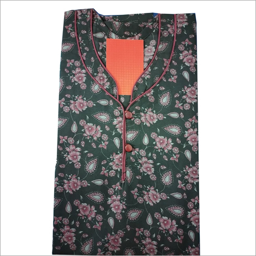 प्रिंटेड लेडीज़ कैज़ुअल कॉटन नाइटी