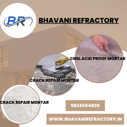 CNSL Acid Proof Mortar - Acid Resistant, 94 g/cm3 Density, 79 Kg/cm2 Flexural Strength, 360 Kg/cm2 Compressive Strength, Versatile for Pharma & Chemical Industries