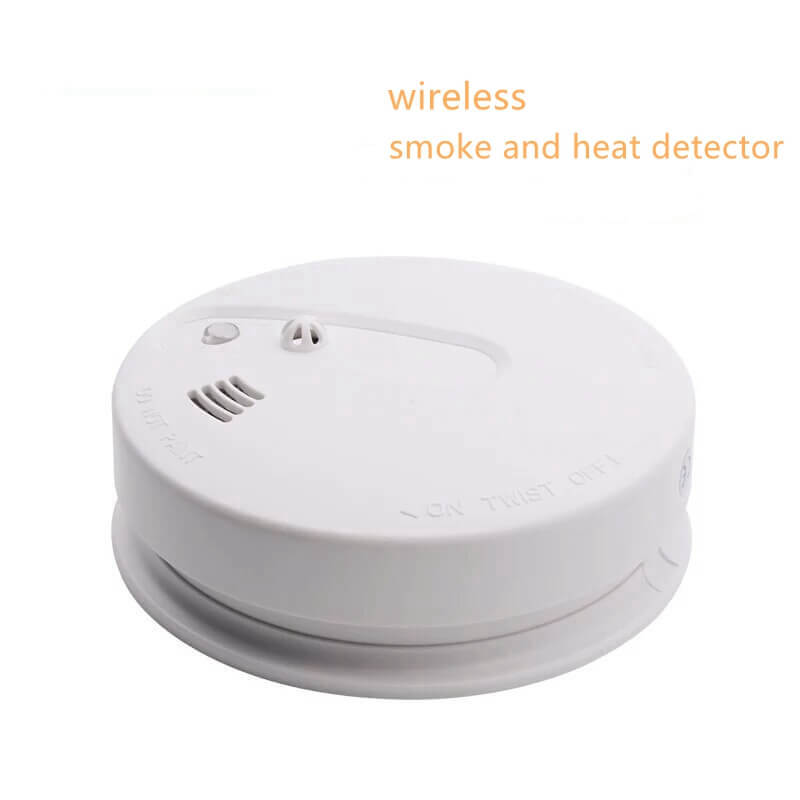 433mhz Smoke Detector Wireless Interconnected Optical Smoke Alarm