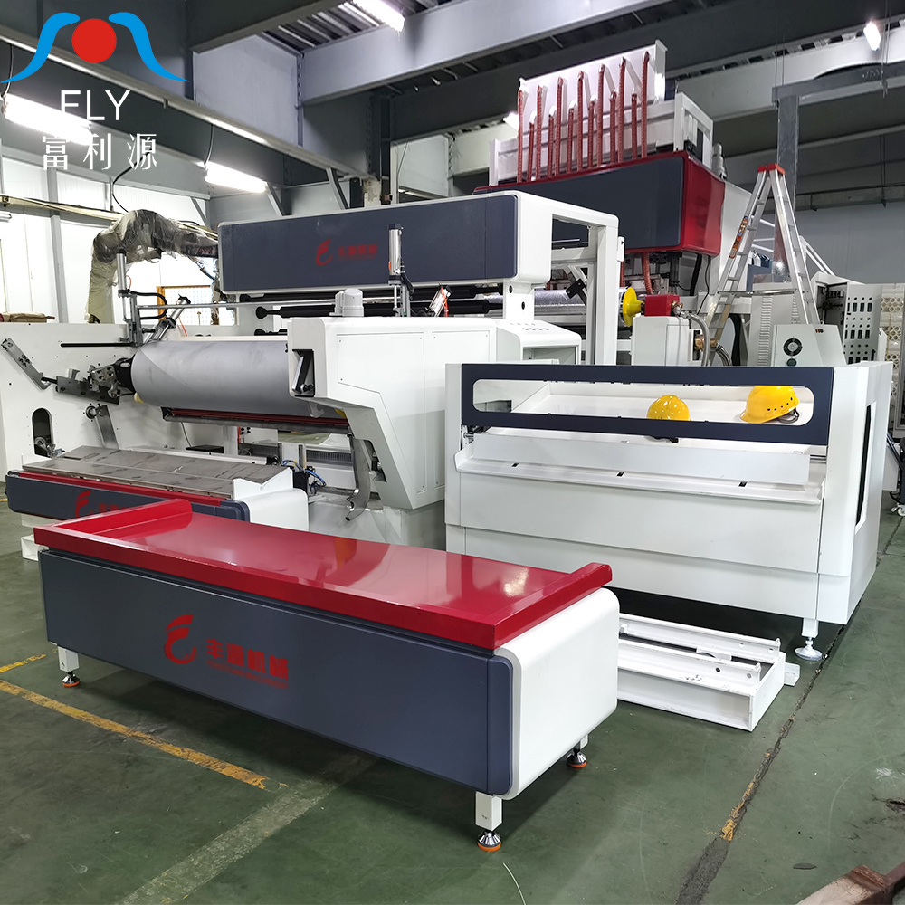 Semi-automatic 3 Layer 5 Layer Stretch Cling Film Making Machine