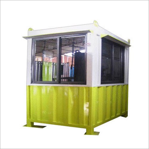 Portable Security Rectangular Cabin - Material: Steel