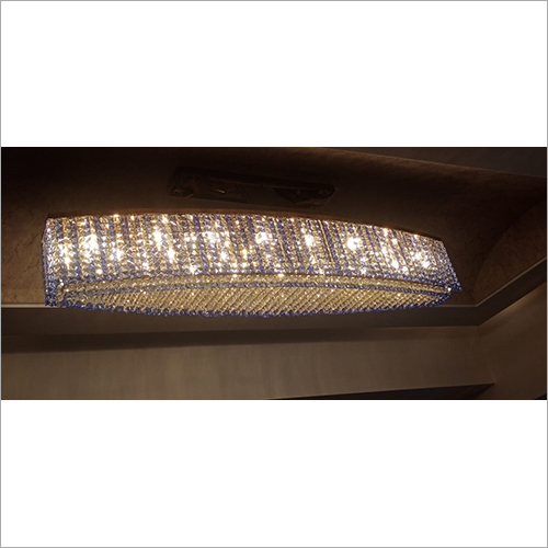 Gold Finish Beautiful  Crystal Chandelier