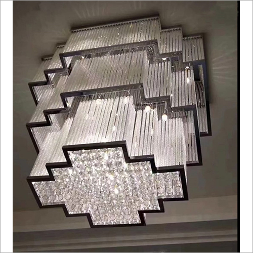 Ceiling Light Crystal Chandelier - Crystal Material, Various Sizes Available | Ideal for Hotels, Resorts, and Elegant Interiors