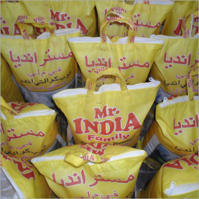 बासमती चावल की बैग्स