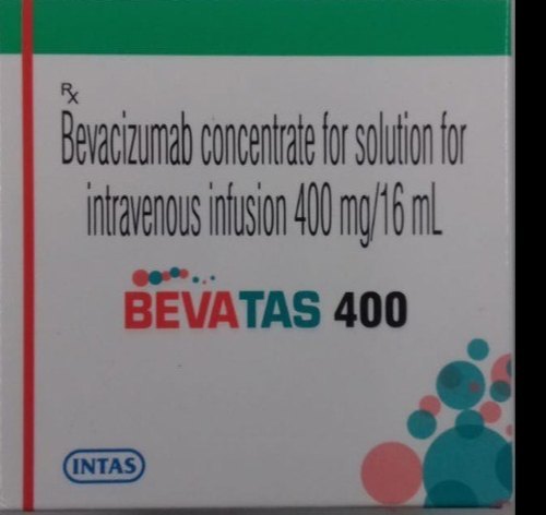 Bevatas 400 Solution For Infusion - Liquid Anticancer Medication For Colon Lung Kidney Brain Ovarian And Cervical Cancers Suitable For All With Dosage As Suggested