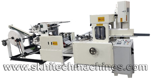 Paper Napkin Making Machine - Color: White